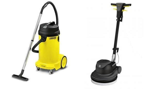 Máy chà sàn, máy đánh bóng sàn